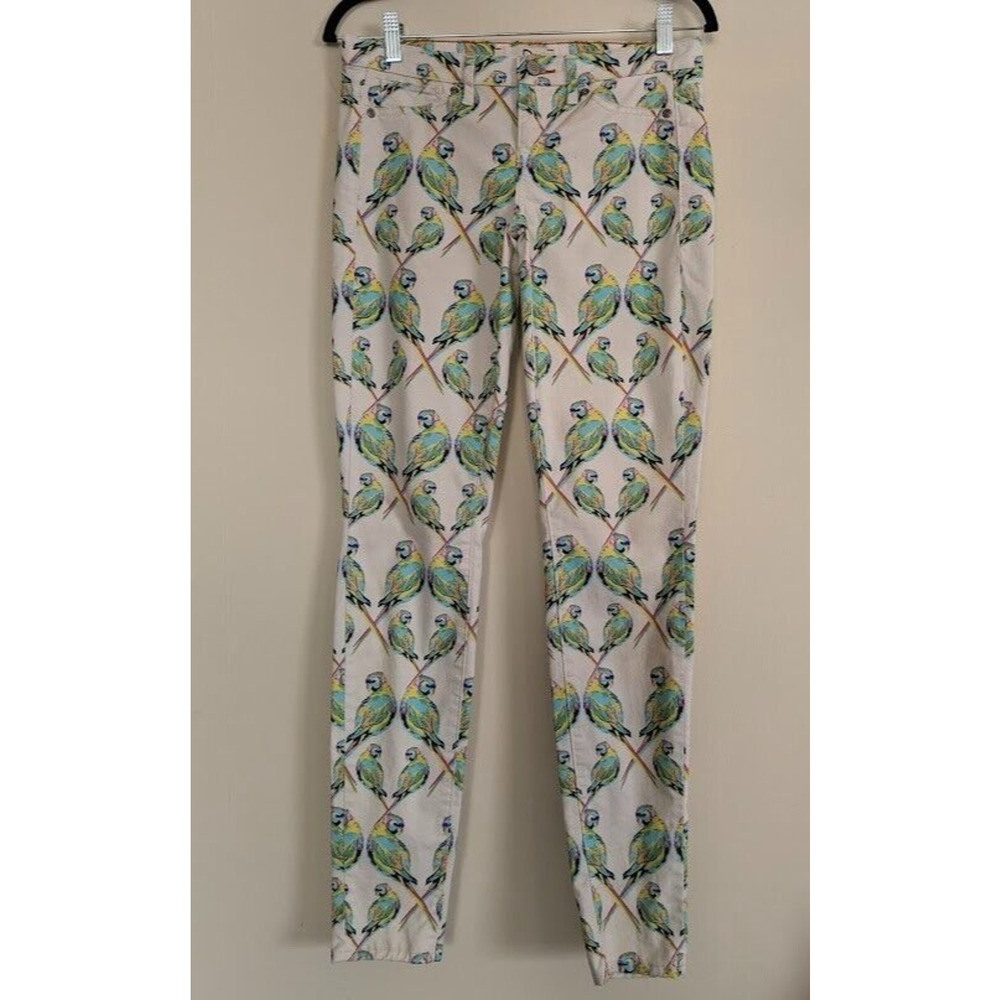 Rare! Dittos Size 26 Jessica Love Birds Low Rise Twill Stretch Jeggings Jeans